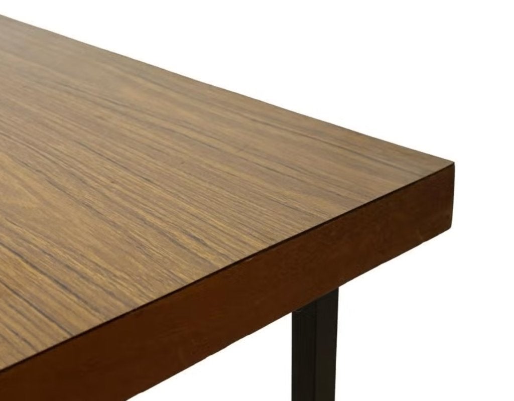 Vintage salontafel jaren 70 vierkant design, Gebruikt, 50 tot 100 cm, Vierkant, 50 tot 100 cm