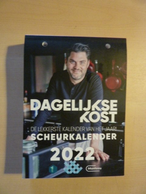 Jeroen Meus - Dagelijkse kost scheurkalender 2022, Boeken, Ophalen of Verzenden, Zo goed als nieuw, Nederland en België