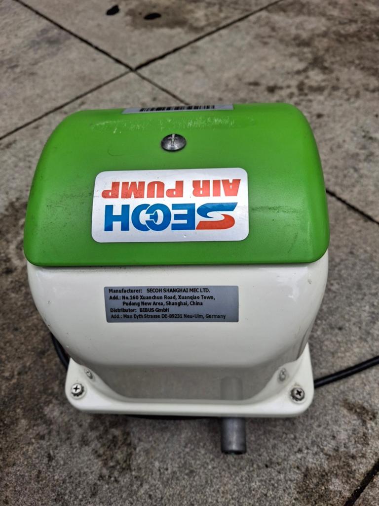 Secoh luchtpomp, Tuin en Terras, Ophalen of Verzenden, Vijverpomp