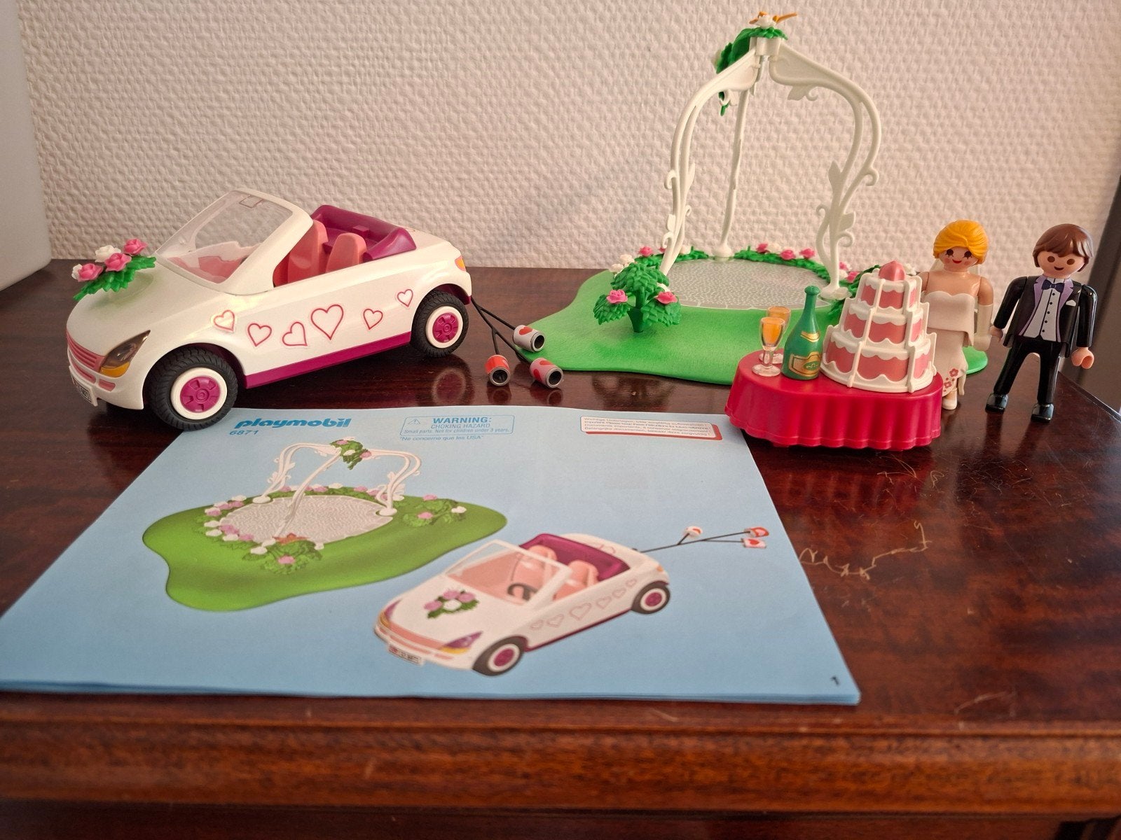 Playmobil Bruiloft Set, Kinderen en Baby's, Ophalen, Complete set, Voertuig, Zo goed als nieuw