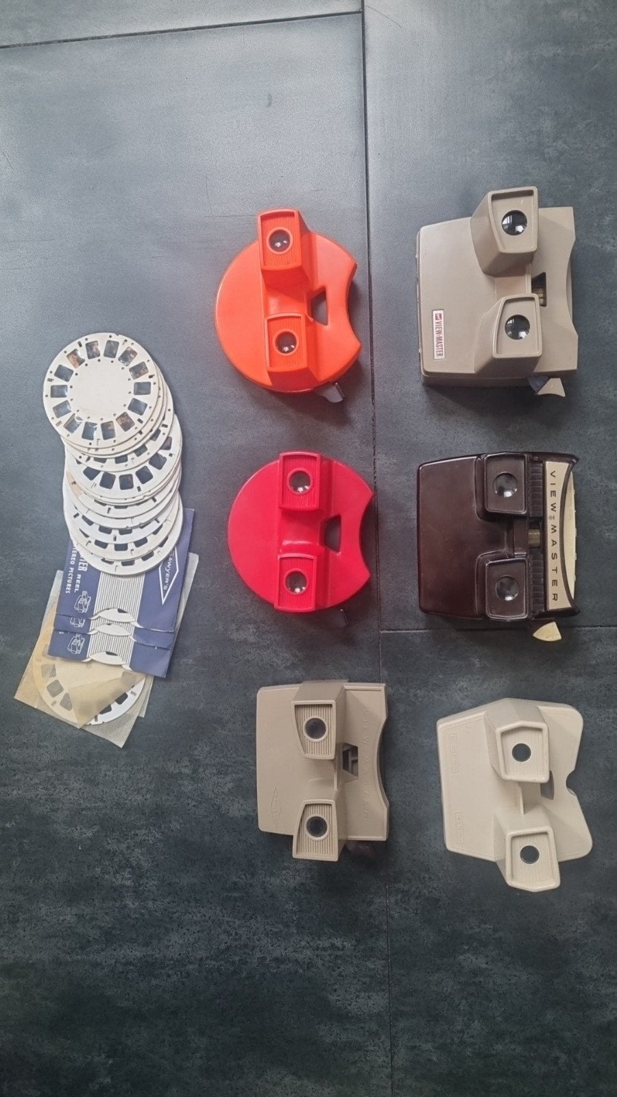 Vintage View-Master kijkers en schijven - Grote collectie, Ophalen of Verzenden, Gebruikt