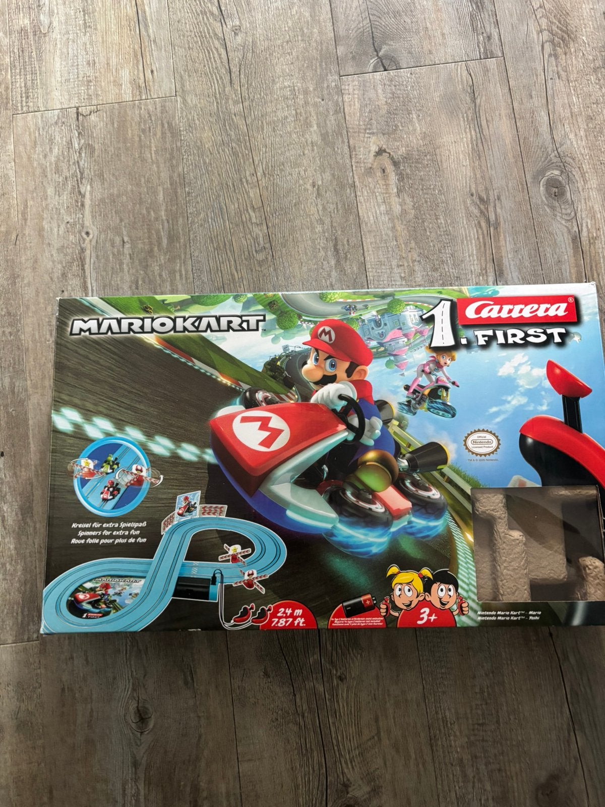 Mario kart racebaan! 1x mee gespeeld!, Ophalen of Verzenden, Zo goed als nieuw, Elektrisch, Overige merken