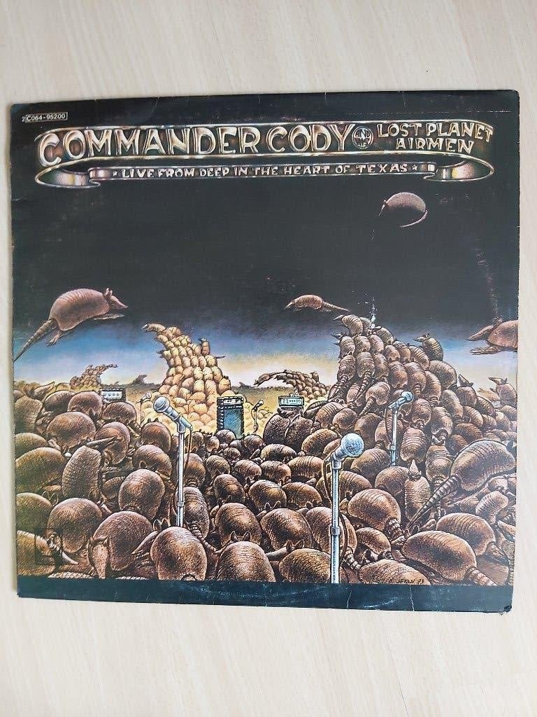 Commander Cody Live from deep in the heart of TX LP, LP, Gebruikt, Pop, Originele persing