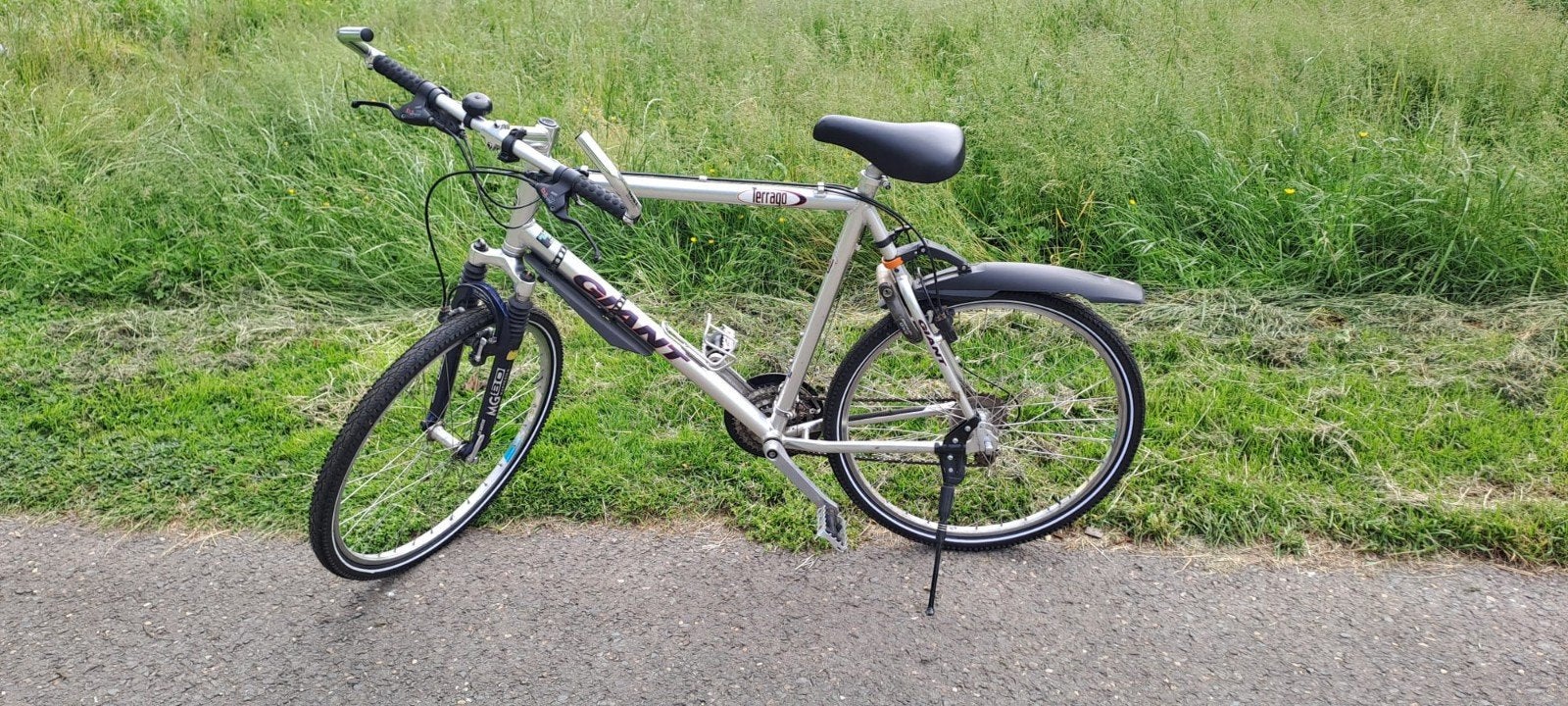 Mountainbike Giant Terrago Grijs, Fietsen en Brommers, Ophalen, Gebruikt, 26 inch, Giant