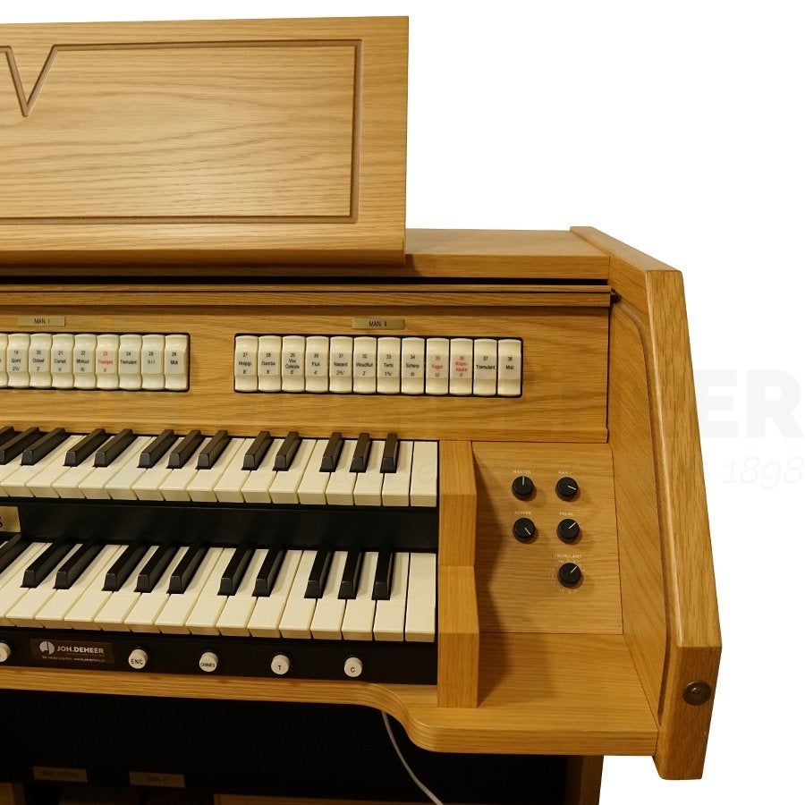 Domus Jubilate 330 DLX Blank Eiken - Occasion, 2 klavieren, Gebruikt, Via Borgo 68/70 47836 Mondaino (Rimini) Italy Partita I.V.A. 03298850409
