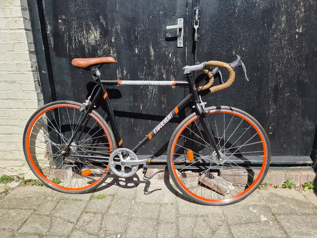 Kwaremont fiets, Ophalen of Verzenden, Zo goed als nieuw, Reclamebord, Plaat of Schild, Overige merken