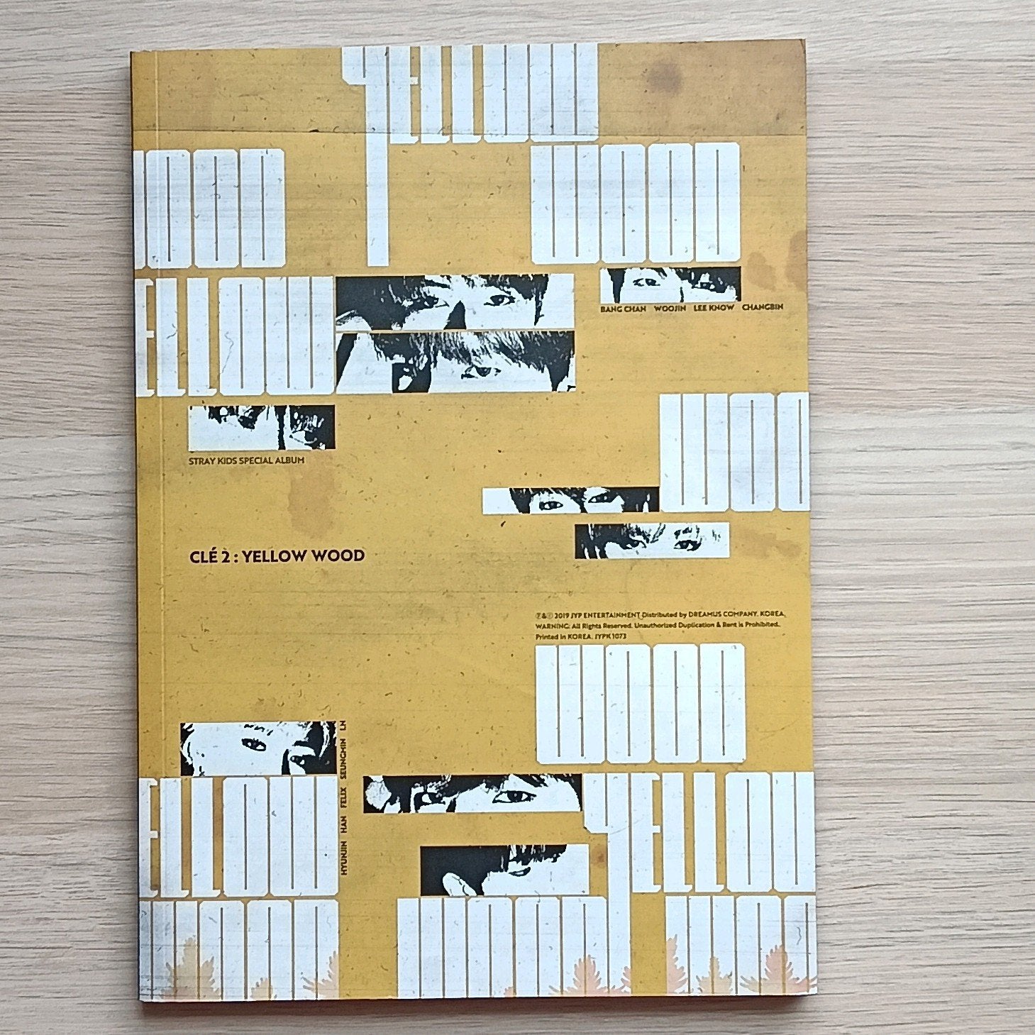 Stray kids album yellow wood zonder PCs, Verzamelen, Muziek, Artiesten en Beroemdheden, Ophalen of Verzenden