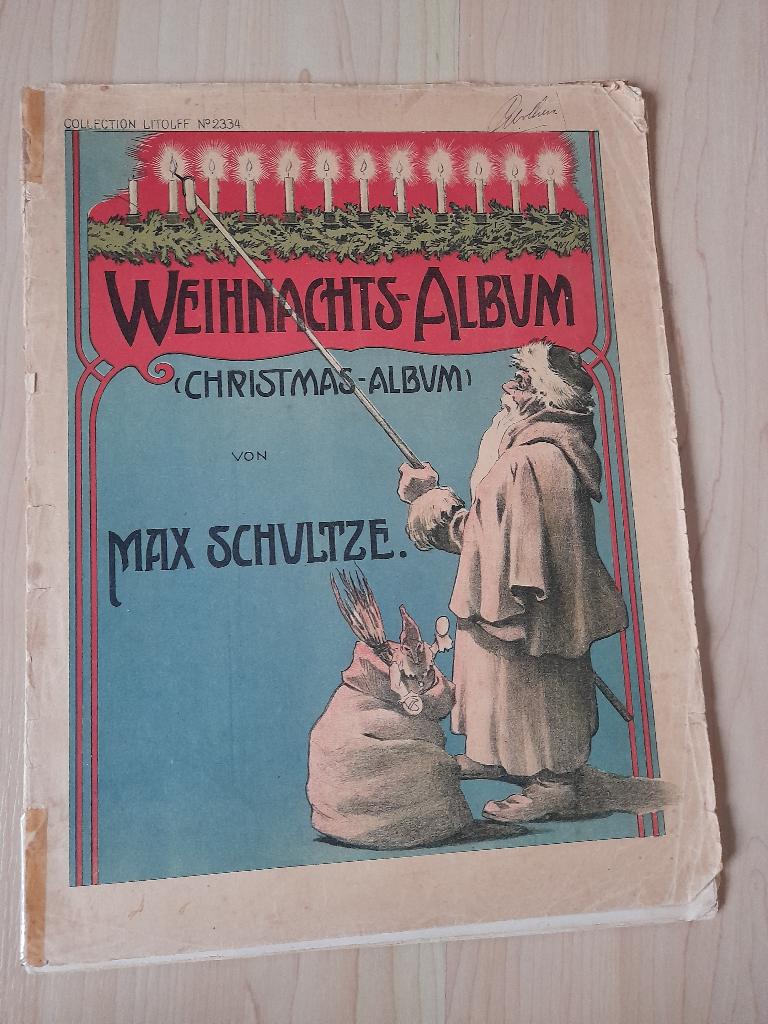 BLADMUZIEK WEIHNACHTS - ALBUM Max Schultze Litolff no. 2334, Ophalen of Verzenden, Gelezen