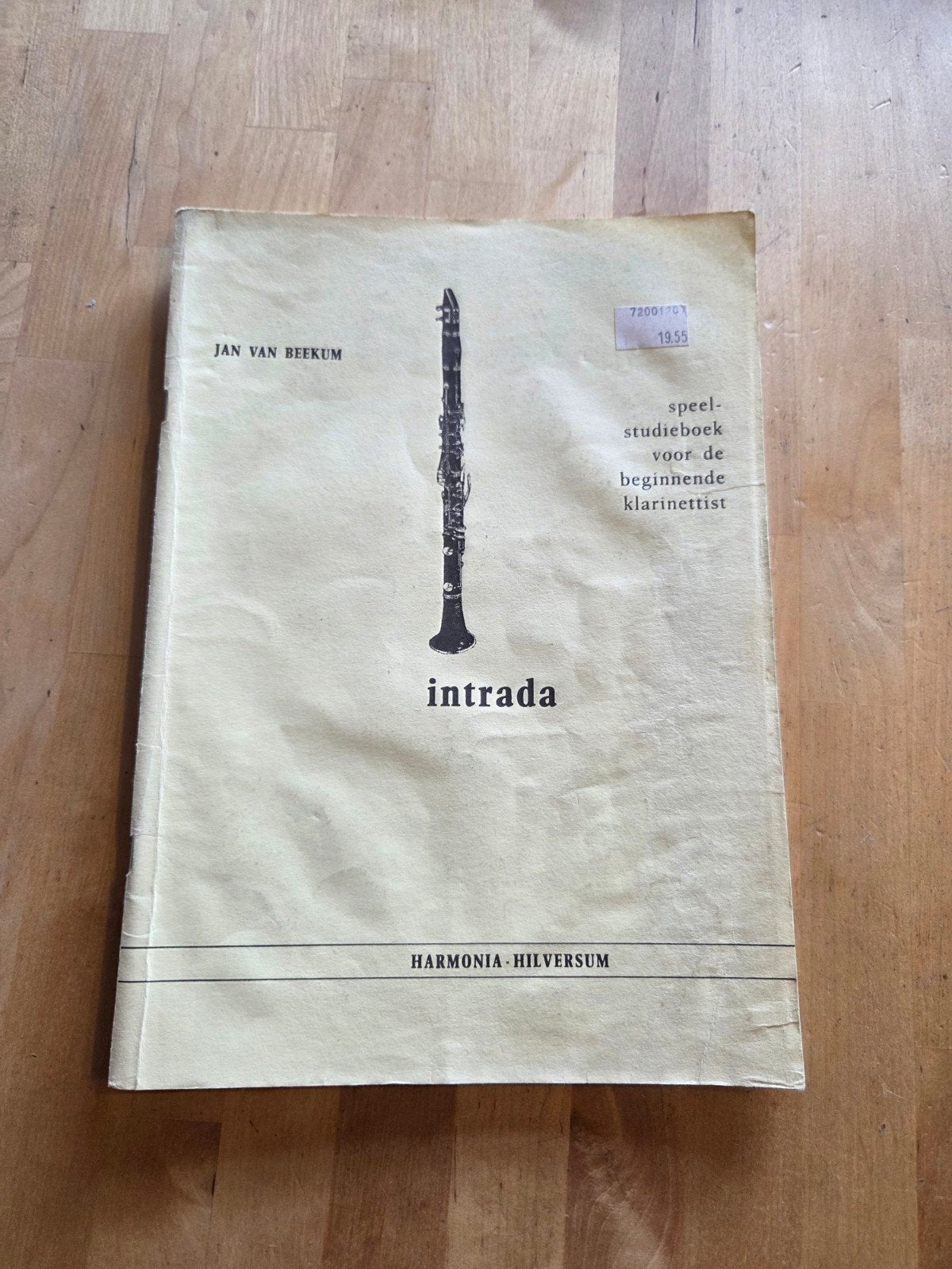Intrada Speel-studieboek voor de beginnende klarinettist, Muziek en Instrumenten, Bladmuziek, Gebruikt, Verzenden, Overige genres