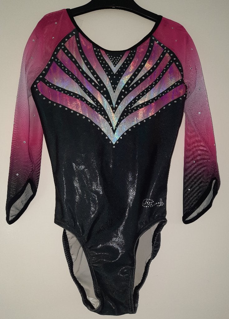 NIEUW prachtig RC leotards turnpakje maat 34 (ASM 164), Meerkleurig, Nieuw, Ophalen of Verzenden, Turnpak(je)