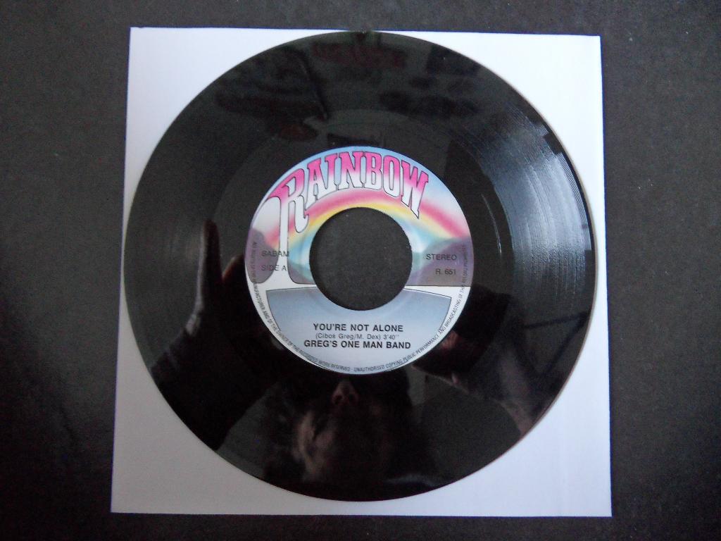 Greg's One Man Band - You're not alone, Ophalen of Verzenden, Zo goed als nieuw, Pop