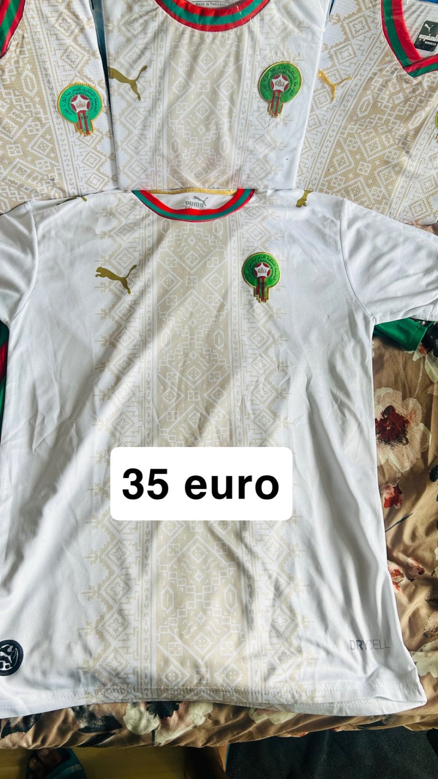Marokko voetbalshirt - Thuis en Uit (Puma), Meerkleurig, Nieuw, Overige maten, Ophalen of Verzenden