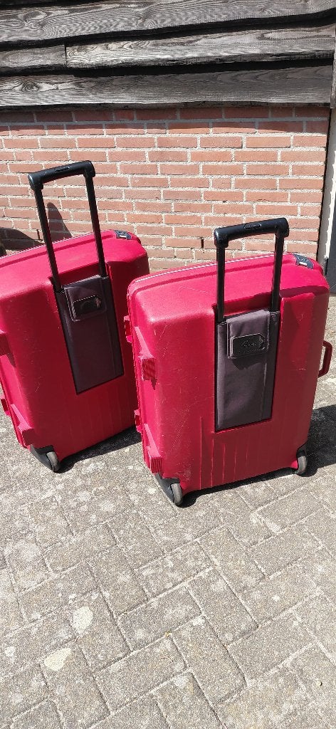 2 samsonite koffers, Ophalen, Gebruikt, Hard kunststof, 70 cm of meer