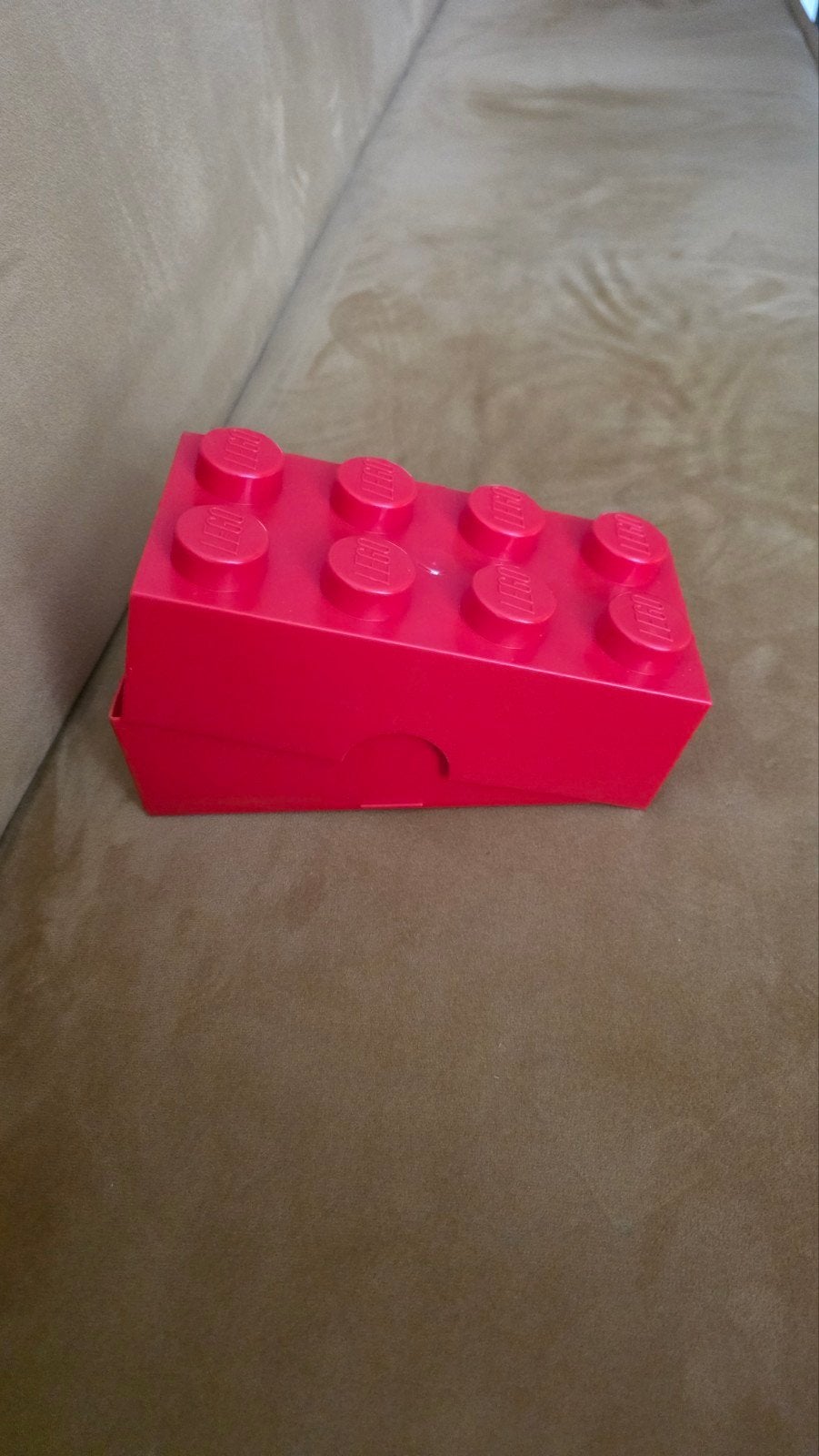 LEGO Broodtrommel / Lunchbox - Rood/ 20 cm x 10 cm x 6 cm, Ophalen of Verzenden, Zo goed als nieuw, Broodtrommel, Rood