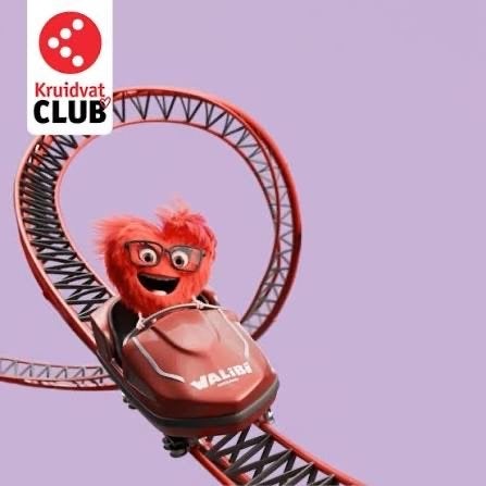 2 kaartjes voor Walibi Holland, tot 30 aug verzilverbaar, Twee personen, Ticket of Toegangskaart