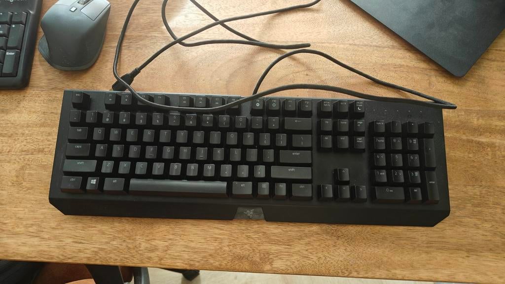 Razer Blackwidow X Chroma toetsenbord, Gebruikt, Gaming toetsenbord, Ophalen of Verzenden, Razer BlackWidow