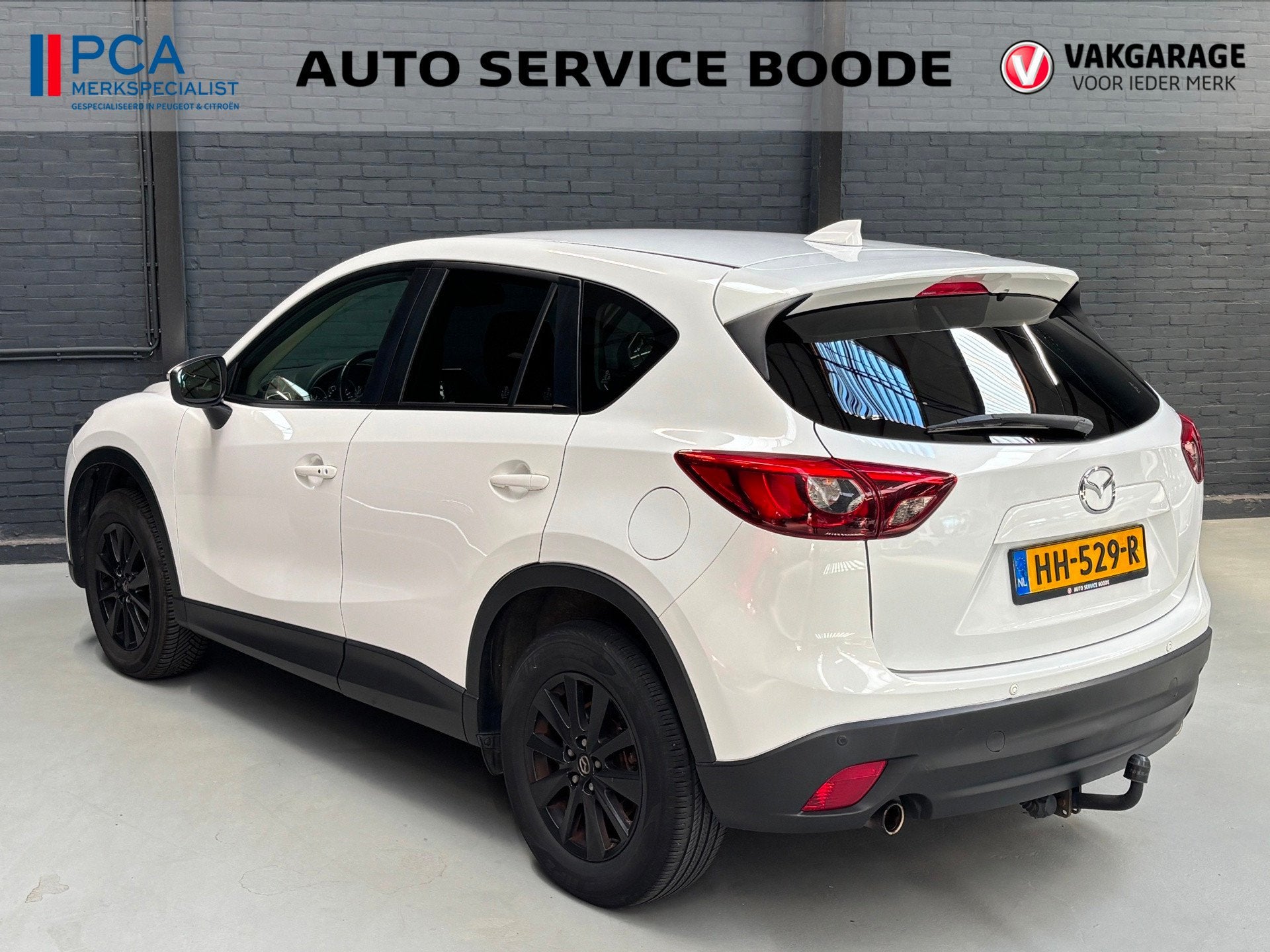 Mazda CX-5 2.0 (165 pk) Skylease GT automaat - trekhaak - le, Auto's, 1998 cc, 4 cilinders, 700 kg, Wit