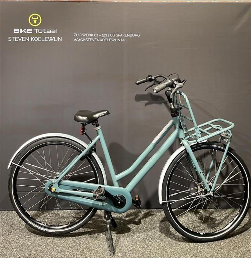 Gazelle Miss Grace Ltd. D54 N7 Stadsfietsen petrol matt, Versnellingen, Ophalen of Verzenden, Gazelle, 53 tot 56 cm