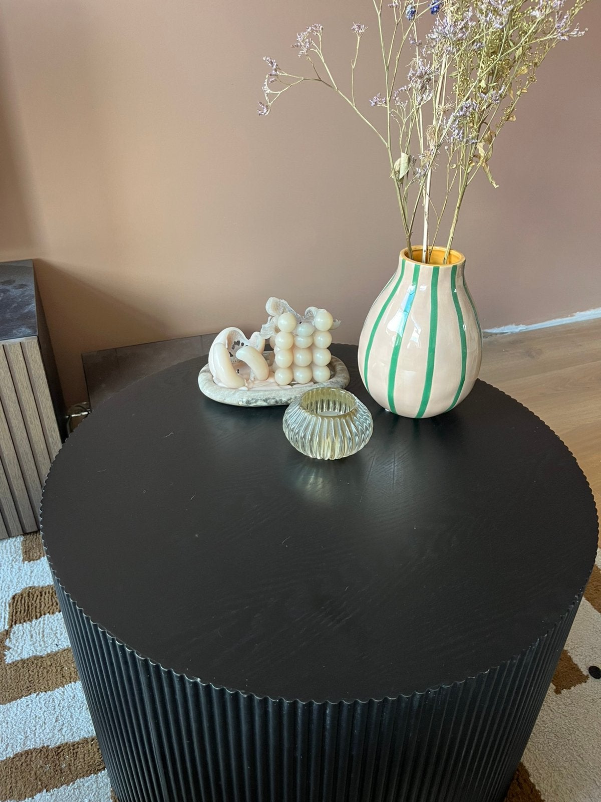 WOOOD bijzettafel Sanne, Ophalen, Zo goed als nieuw, Rond, 50 tot 100 cm