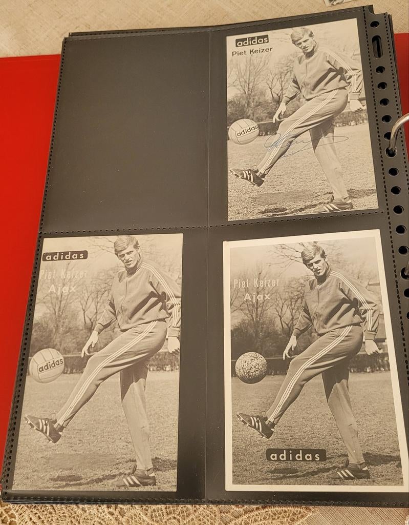Piet Keizer spelerskaart gesigneerd, Ophalen of Verzenden, Zo goed als nieuw, Ajax, Spelerskaart