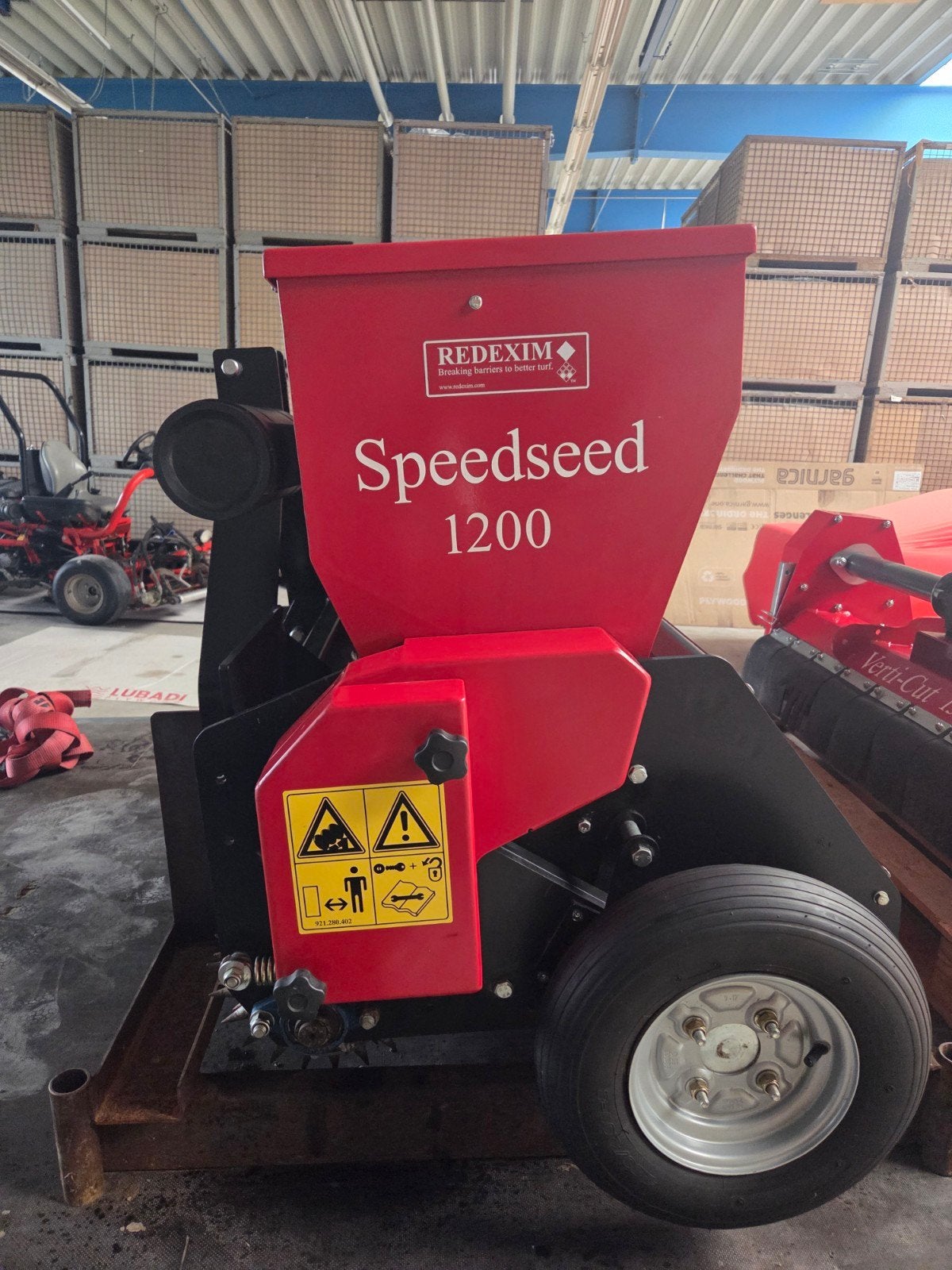 ZGAN Redexim speedseed 1200 doorzaaimachine, Ophalen of Verzenden
