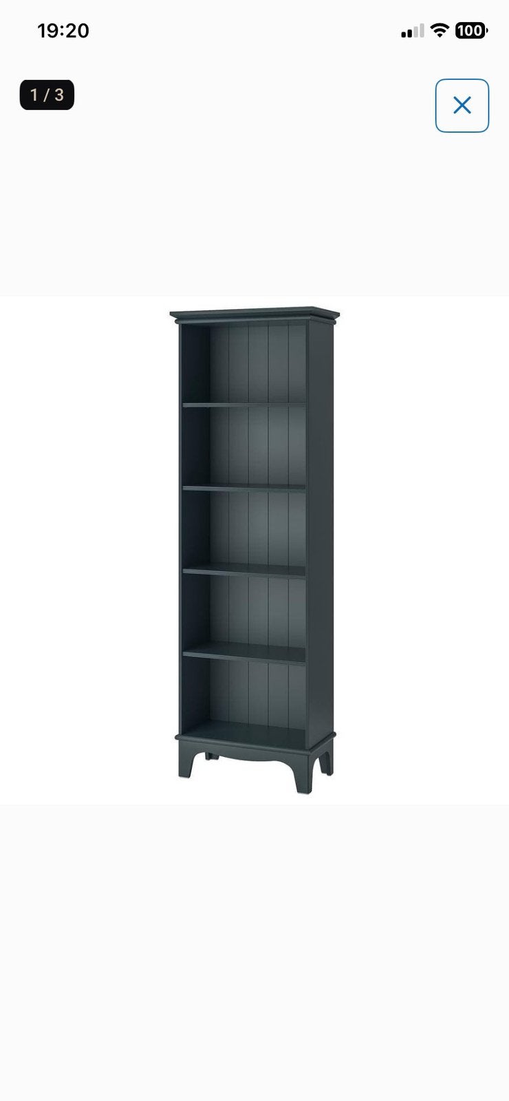 Boekenkast Lommarp Ikea, Ophalen, 50 tot 100 cm, Zo goed als nieuw, 150 tot 200 cm