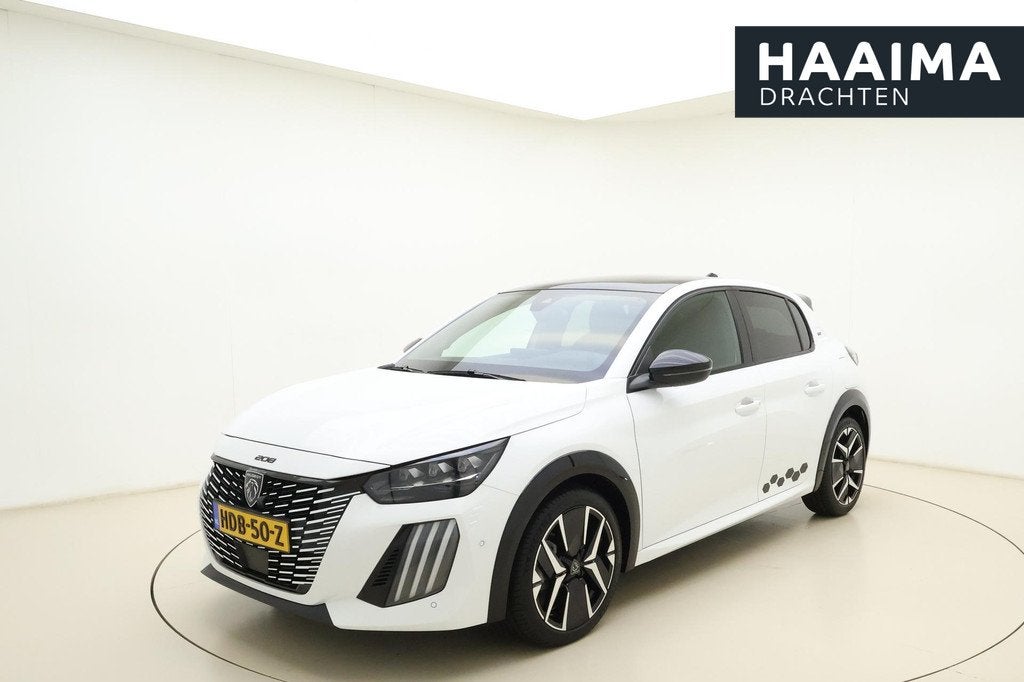 Peugeot 208 1.2 Hybrid 145 e-DCS6 GT | Panorama dak | Alcant, Auto's, Peugeot, 145 pk, 1203 kg, Gebruikt, Euro 6