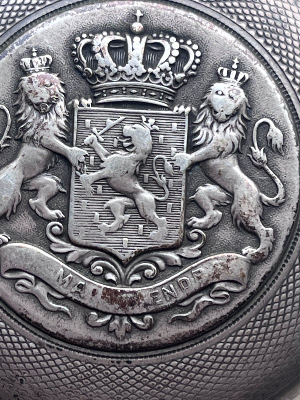 Antiek Zwitsers/Duits .800 Zilveren Zakhorloge (defect), Overige merken, Zakhorloge, Ophalen of Verzenden, Voor 1900
