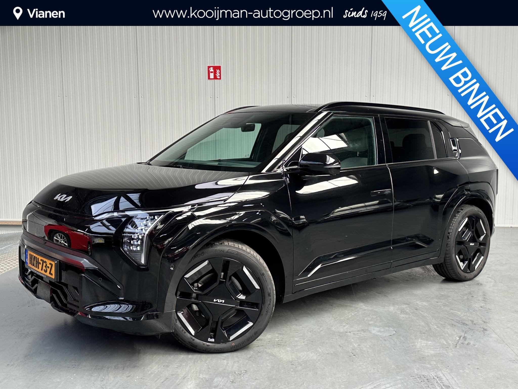 Kia EV3 GT-PlusLine 81.4 kWh, Zwart, Origineel Nederlands, 204 pk, 1000 kg