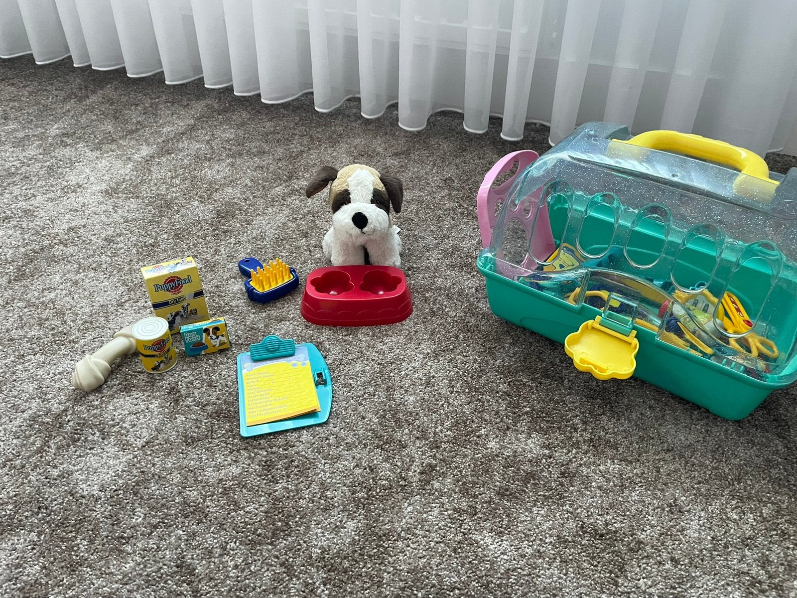 Honden verzorgingsset, Overige karakters, Ophalen of Verzenden, Zo goed als nieuw, Hond