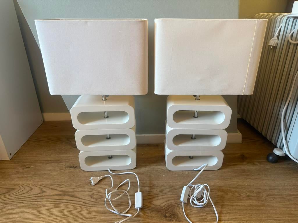 2x jan des bouvrie designlamp, Ophalen, Gebruikt, Design, 50 tot 75 cm