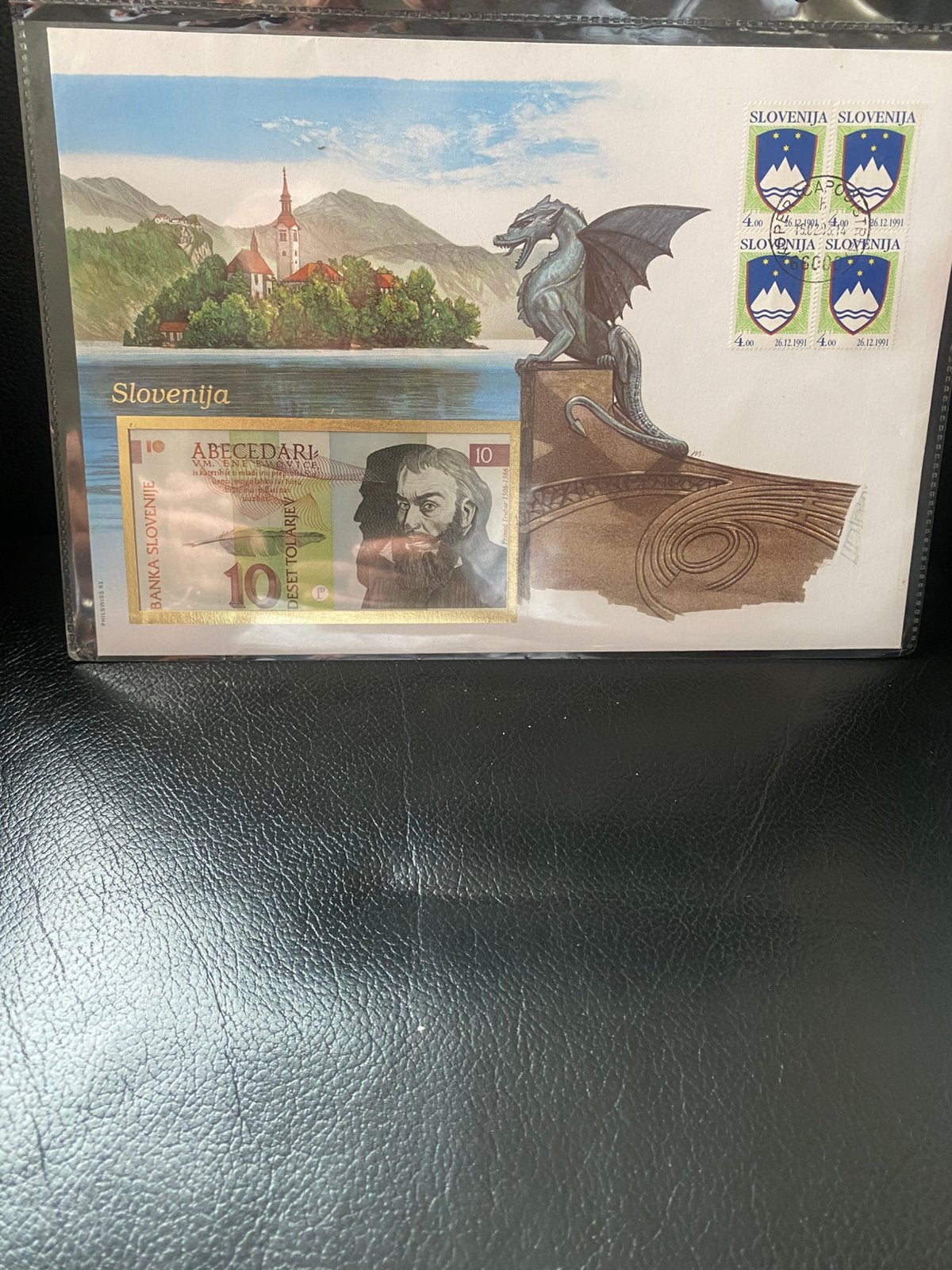 Slovense Numisbrief, Ophalen of Verzenden, Briefkaart