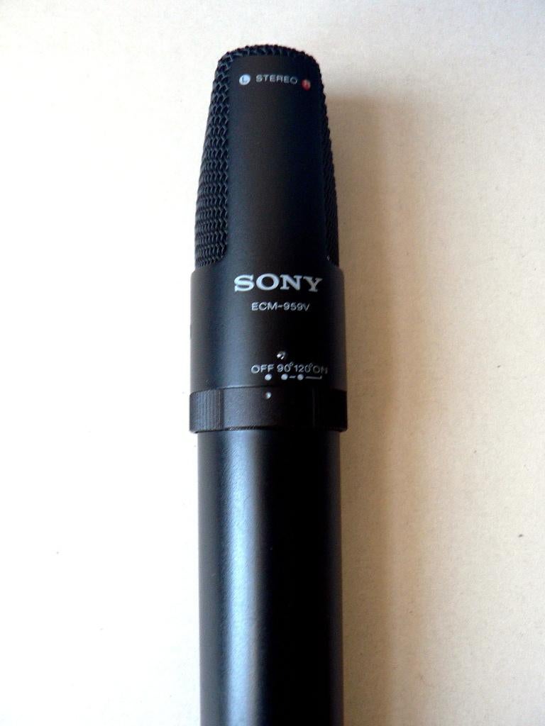 Sony ECM 959V electret stereo microfoon, Verzenden, Gebruikt, Overige typen