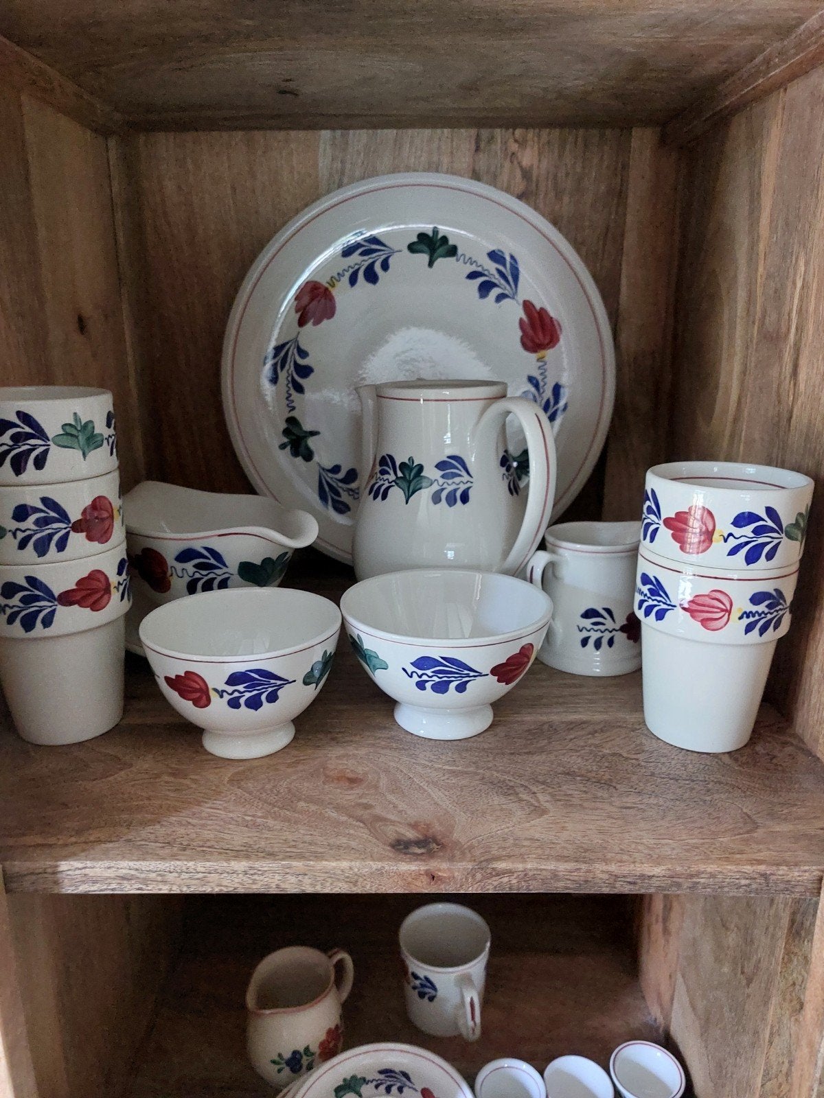 servies boerenbont, Ophalen, Gebruikt, Aardewerk, Overige typen
