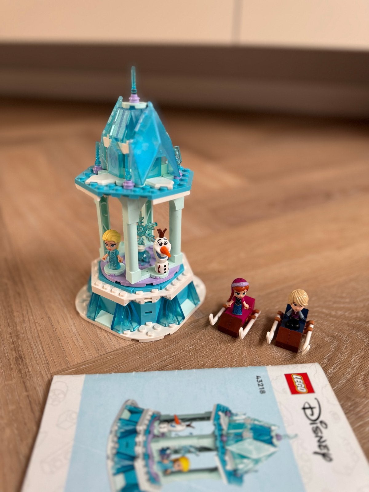 LEGO Disney Frozen: Elsa's IJspaleis met Anna en Olaf, Ophalen, Gebruikt, Lego, Compleet