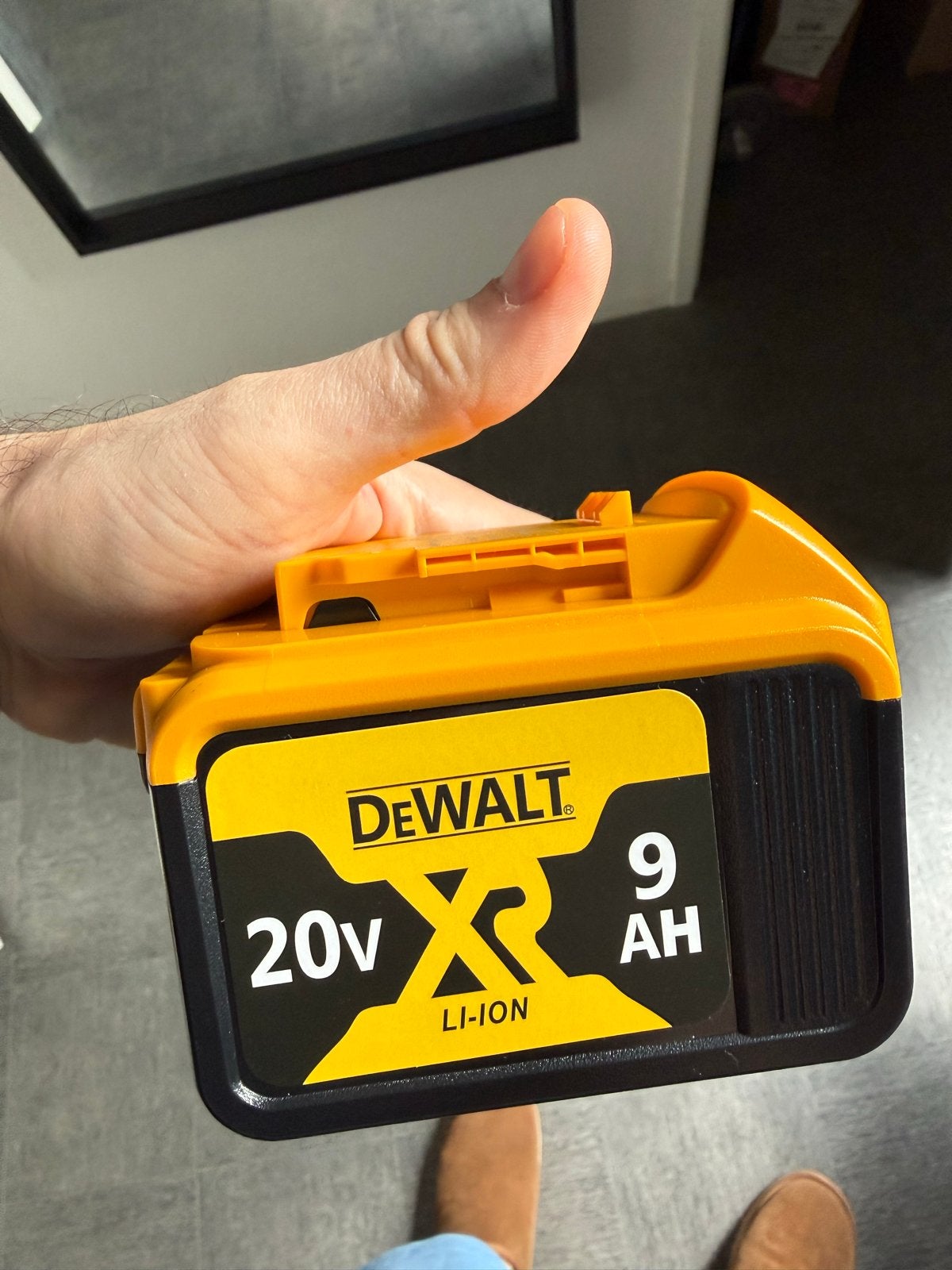 DeWalt 20V XR 9.0Ah Li-Ion Accu DCB209, Ophalen of Verzenden, Nieuw