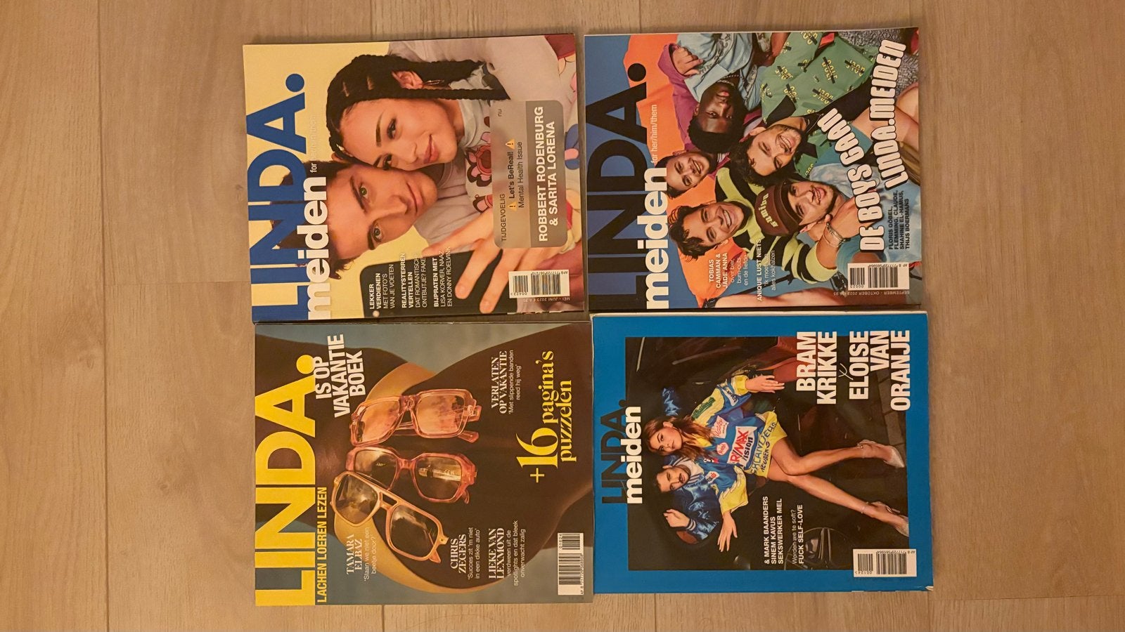 4x Linda tijdschrift - Meiden en Vakantieboek edities, Boeken, Tijdschriften en Kranten, Ophalen of Verzenden, Gelezen, Damesbladen
