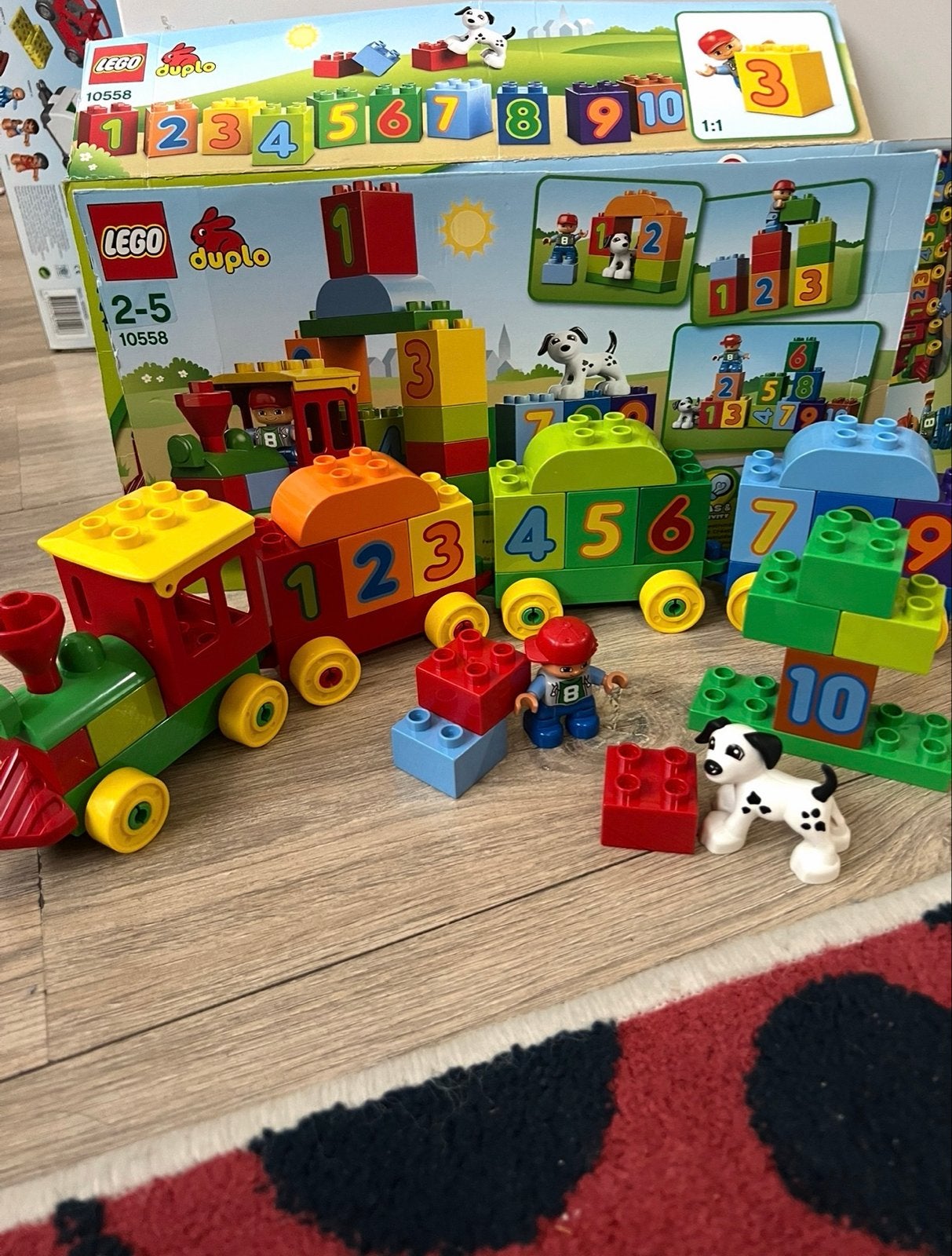 Lego Duplo Mijn Eerste Cijfertrein 10558, Ophalen, Overige thema's, Zo goed als nieuw, Compleet