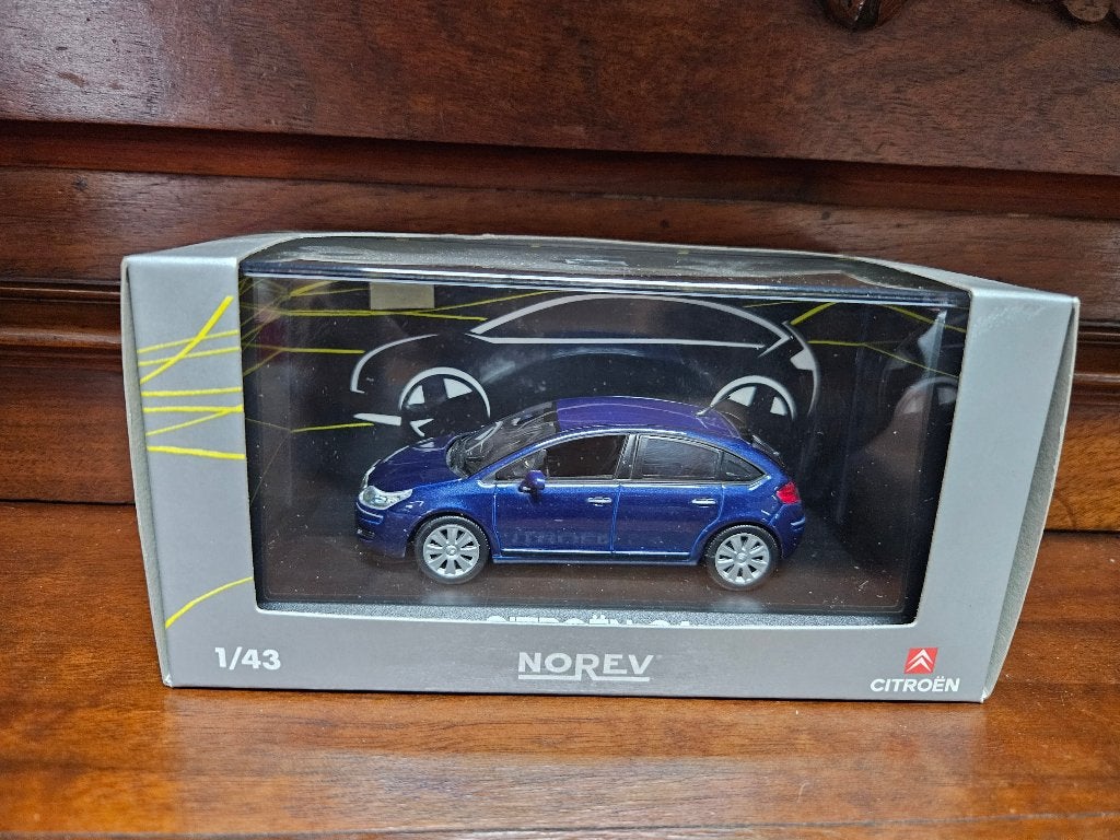 Norev Citroën C4 2004 1/43 in ovp, Ophalen of Verzenden, Zo goed als nieuw, Auto, Norev