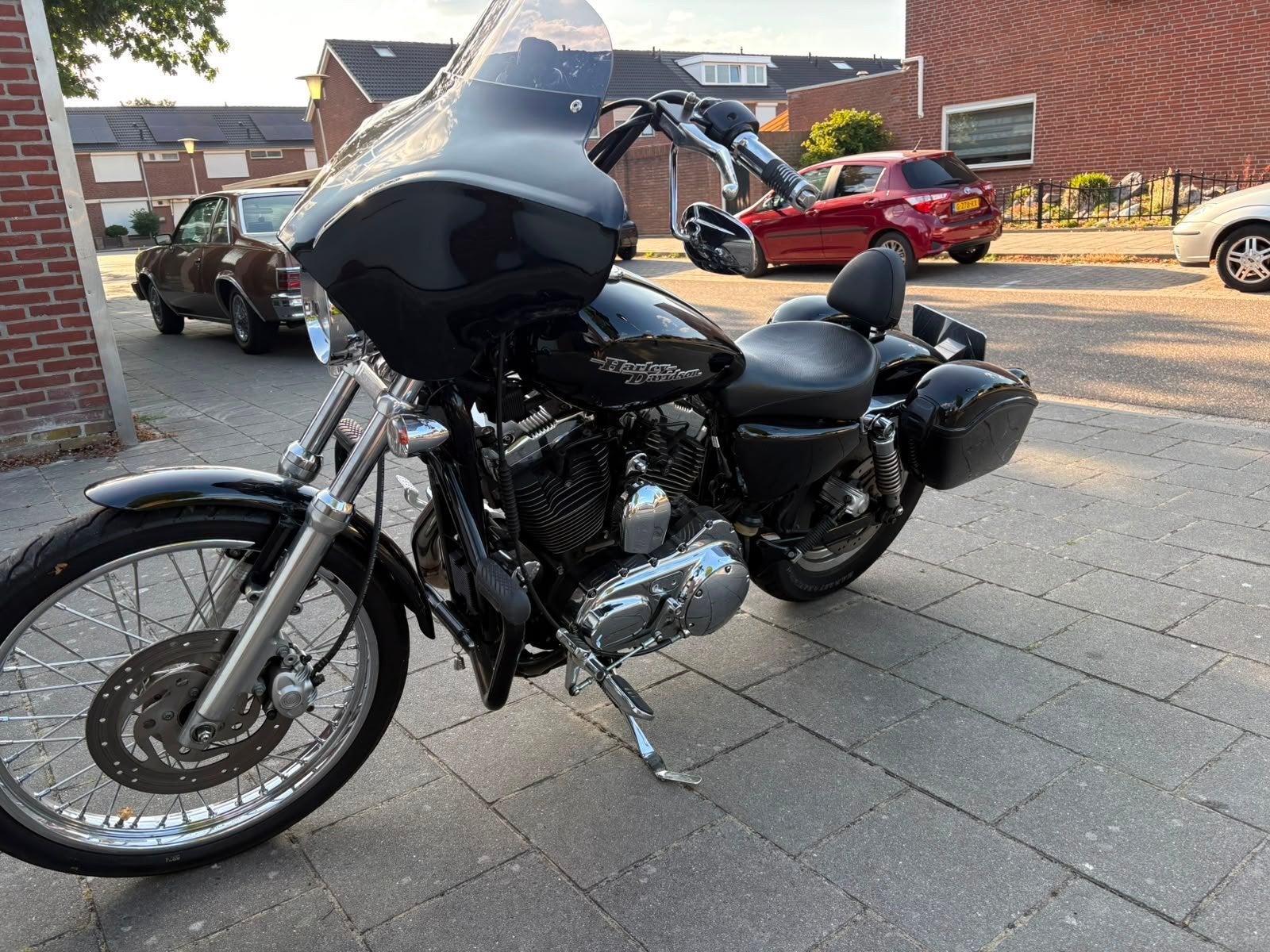 Harley-Davidson XL 1200C Sportster Custom in nette staat, Motoren, Motoren | Harley-Davidson, 2 cilinders, Sportuitlaat, Chopper