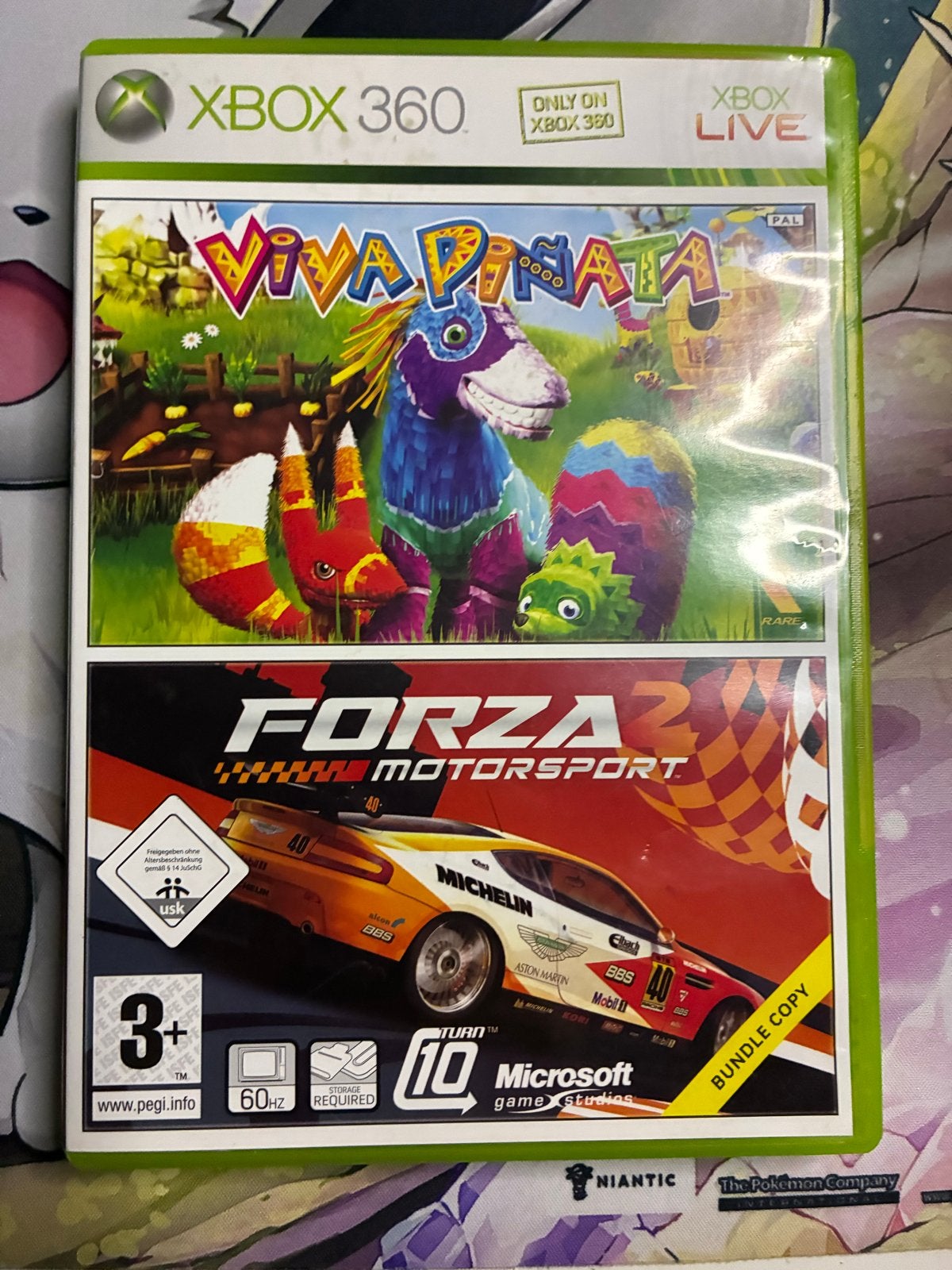 Xbox 360: Viva Piñata & Forza Motorsport 2 (Bundle), Gebruikt, 1 speler, Ophalen of Verzenden, Vanaf 3 jaar