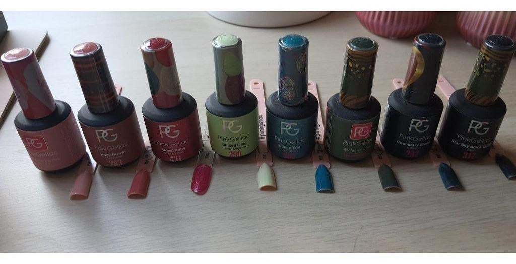 Pinc Gellac nagellak te koop ZGAN, Ophalen of Verzenden, Zo goed als nieuw, Overige kleuren, Handen en Nagels