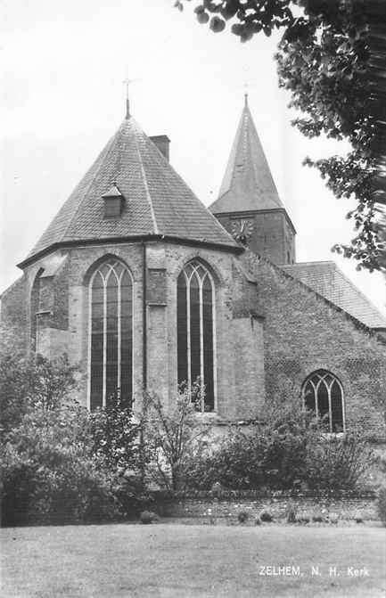 301-341-001 Zelhem Kerk, Verzamelen, Ansichtkaarten | Nederland, Verzenden, Voor 1920, Gelderland