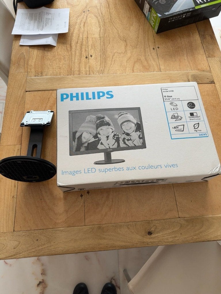 Philips 243V5 23,6 inch Full HD monitor, Ophalen, Philips, 3 tot 5 ms, 23,6