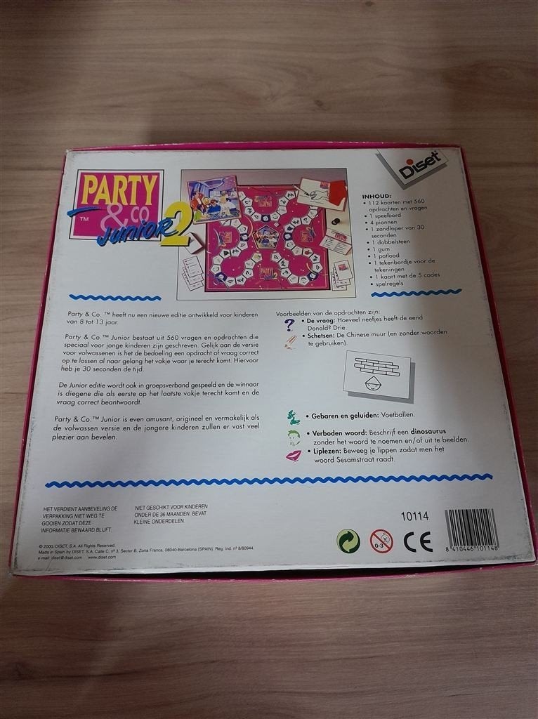 party en co junior 2 - s4426, Verzenden, Zo goed als nieuw