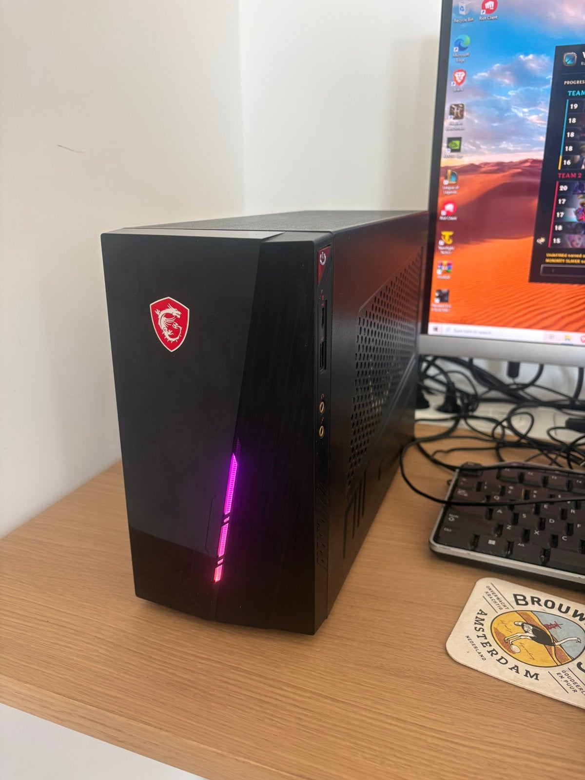MSI Gaming PC RTX 2060 Super, Computers en Software, Ophalen, Zo goed als nieuw, Gaming