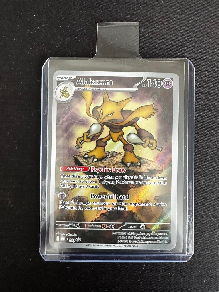 Alakazam 009 MEP black star promos, Ophalen of Verzenden, Zo goed als nieuw
