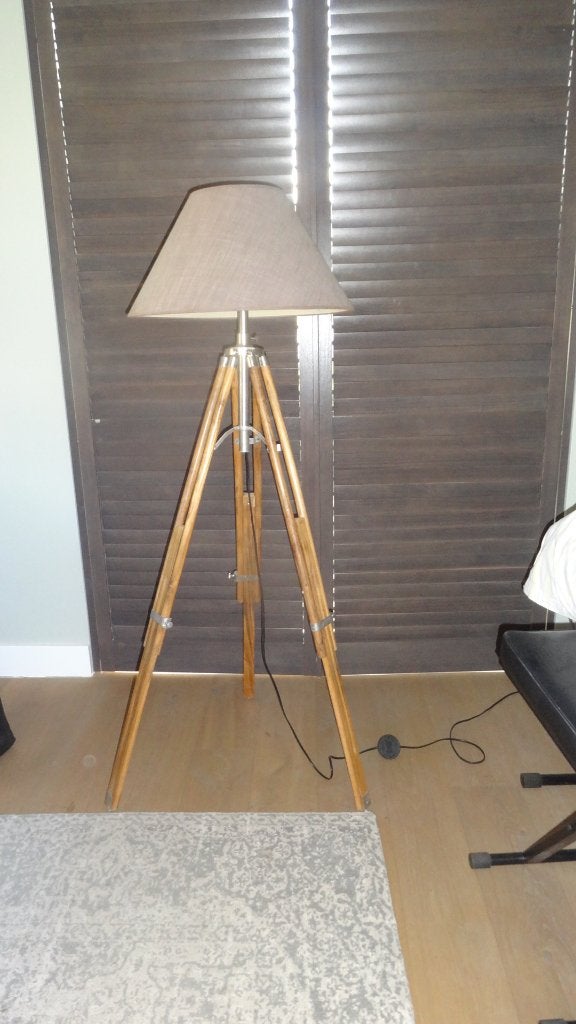 vloerlamp, Ophalen, Zo goed als nieuw, 150 tot 200 cm