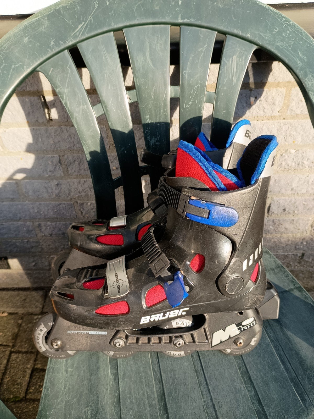Bauer Roller Skates Maat 39 - Goede Staat, Soepel Rollend, Bauer, Ophalen of Verzenden, Inline skates 4 wielen, Verstelbaar