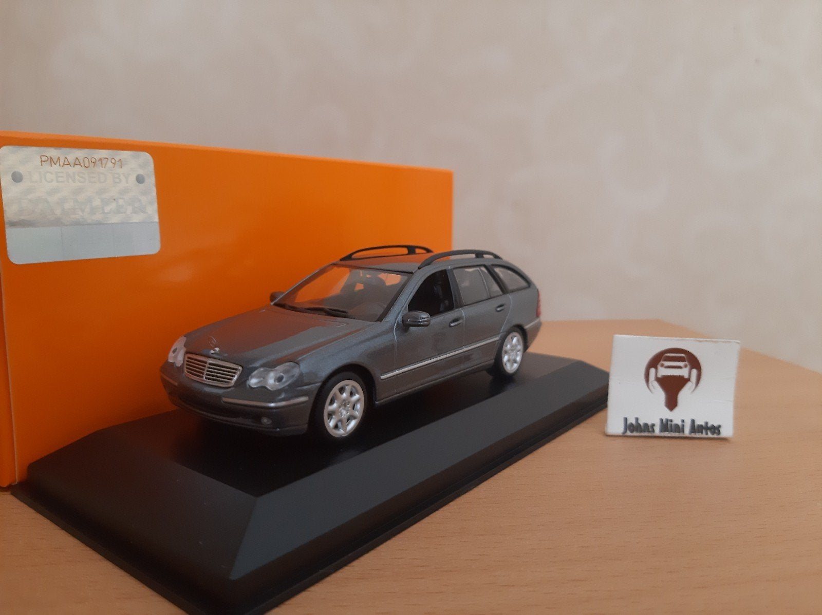 Mercedes Benz C-klasse Estate (S203) Grijs Metallic 1:43